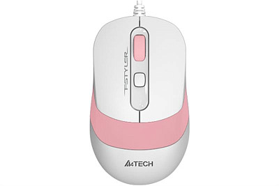 Мышь A4Tech FM10 White/Pink