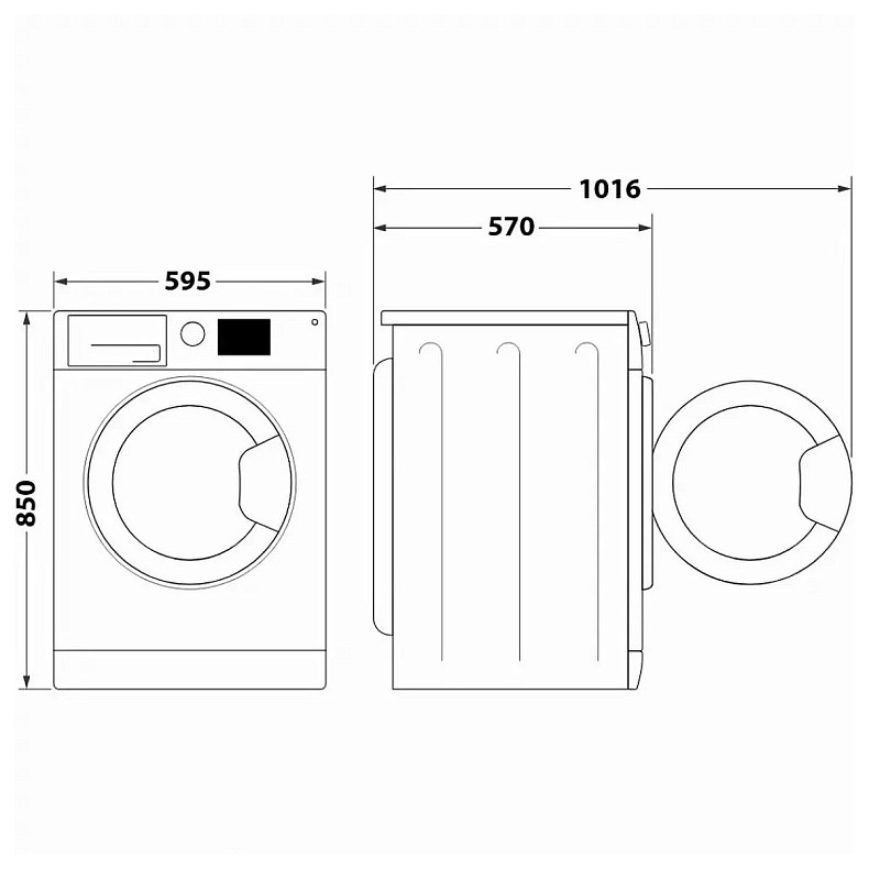 Прально-сушильна машина Whirlpool FFWD8649BVUA