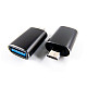 Адаптер Dengos OTG USB-microUSB Black (ADP-017)