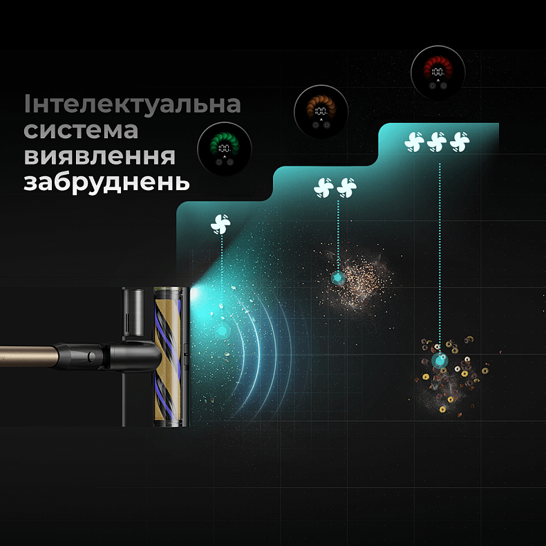 Беспроводной пылесос Dreame Z30 Slim Station
