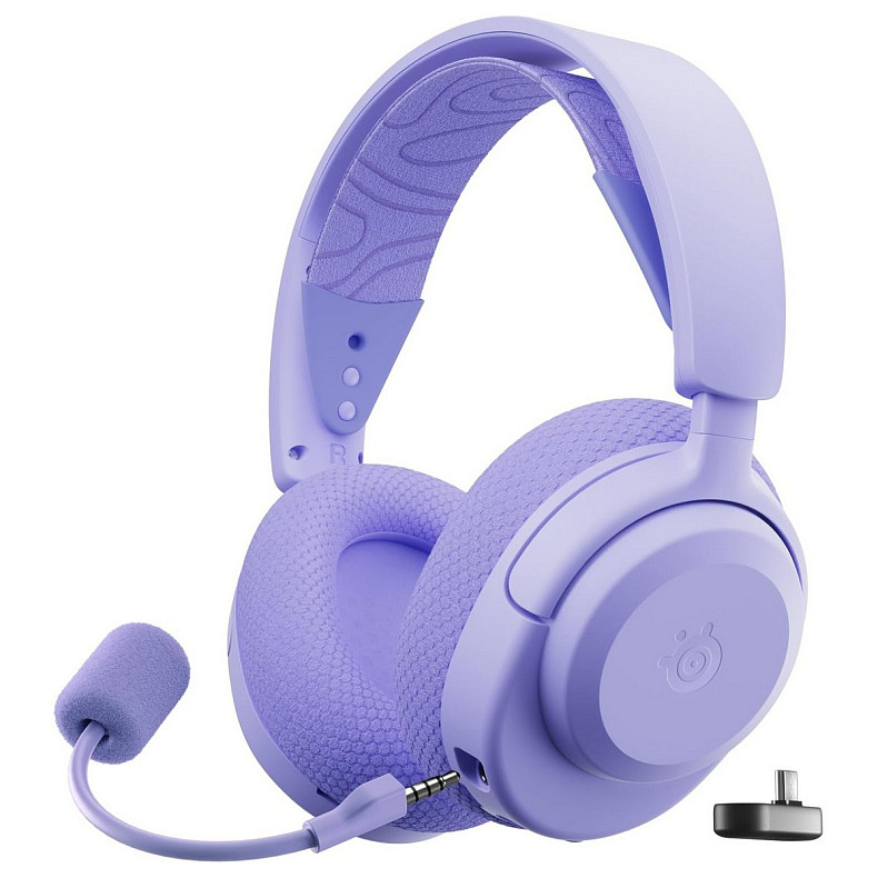 Игровая гарнитура SteelSeries Arctis Nova 3P Wireless MultiPlatform Lavender (61692)
