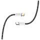 Кабель ColorWay Lightning + Type-C USB (M/M), 3.0 А, 1 м, Black (CW-CBPDCL061-BK)