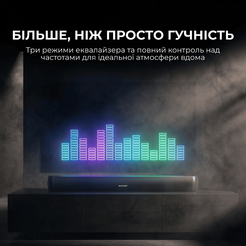 Cаундбар Sharp HT-SB107 Black