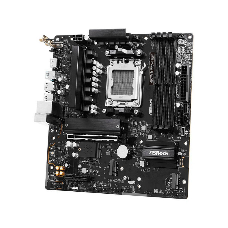 Материнская плата ASRock A620AM Pro-A WiFi Socket AM5