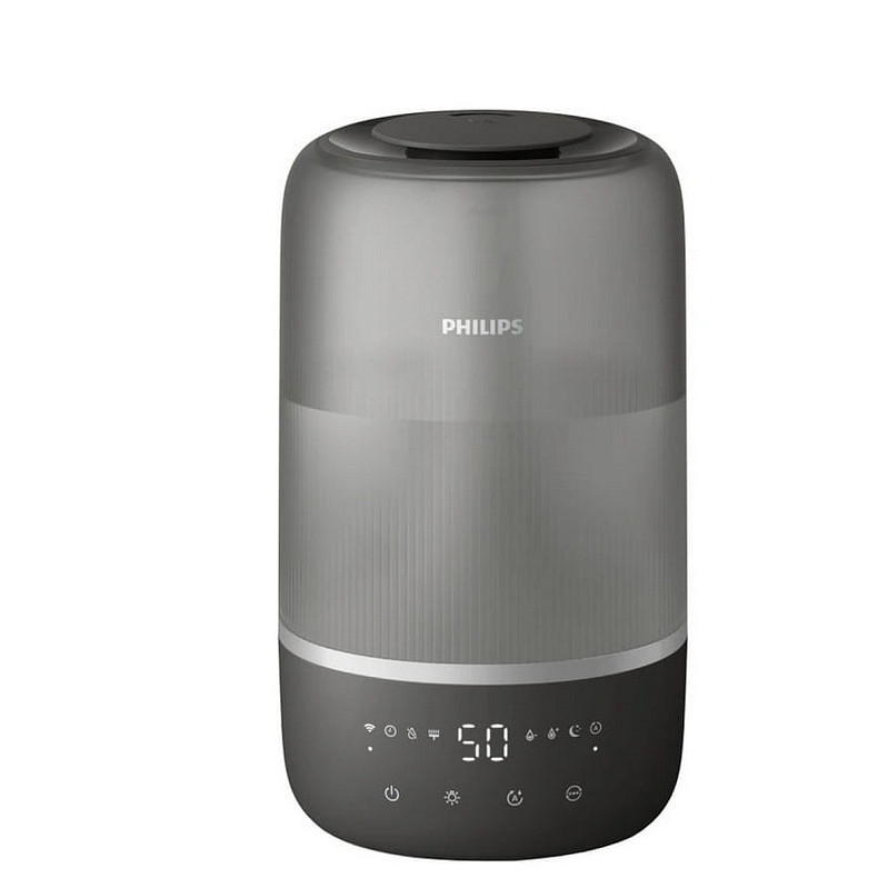 Зволожувач повітря Philips традиційне зволоження Series 1000, 41м2, 3л, 275мл/г, електр. кер-ння, ре
