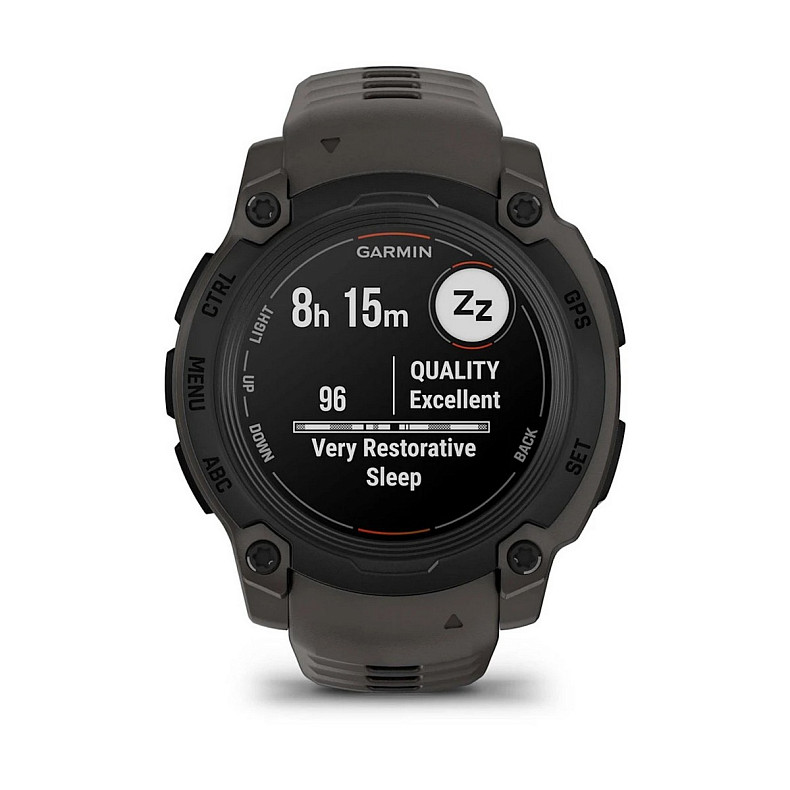Смарт-часы Garmin Instinct E 40 mm Black with Charcoal Silicone Band (010-02932-13)