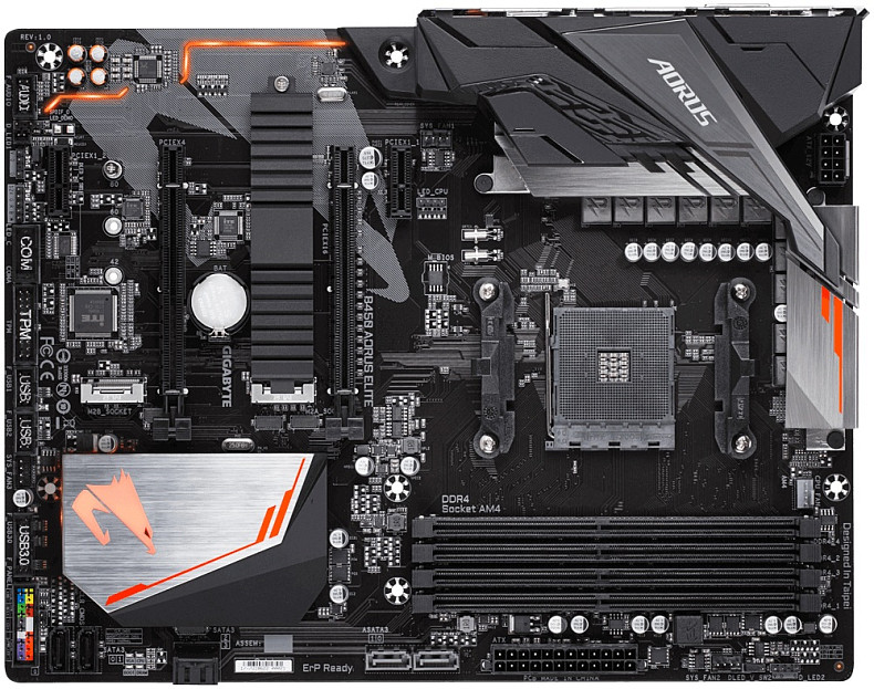 Gigabyte B450 Aorus Elite Socket AM4