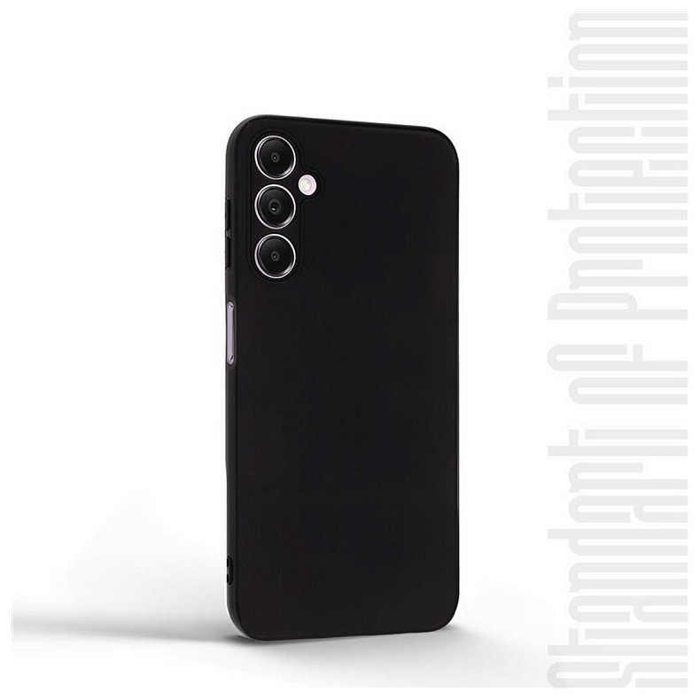 Чохол-накладка Armorstandart Matte Slim Fit для Samsung Galaxy A05s SM-A057 Camera cover Black (ARM7