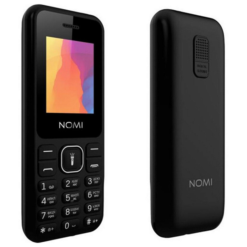 Мобільний телефон Nomi i1880 Dual Sim Black