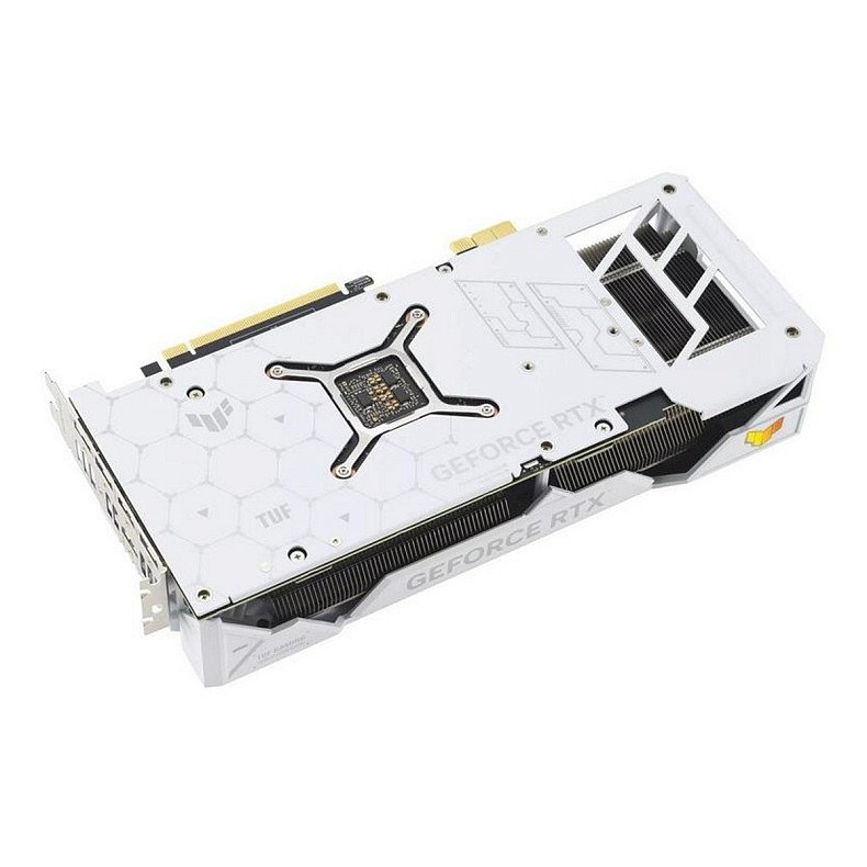 Відеокарта GF RTX 4070 Ti Super 16GB GDDR6X TUF Gaming BTF White Asus (TUF-RTX4070TIS-16G-BTF-WHITE)