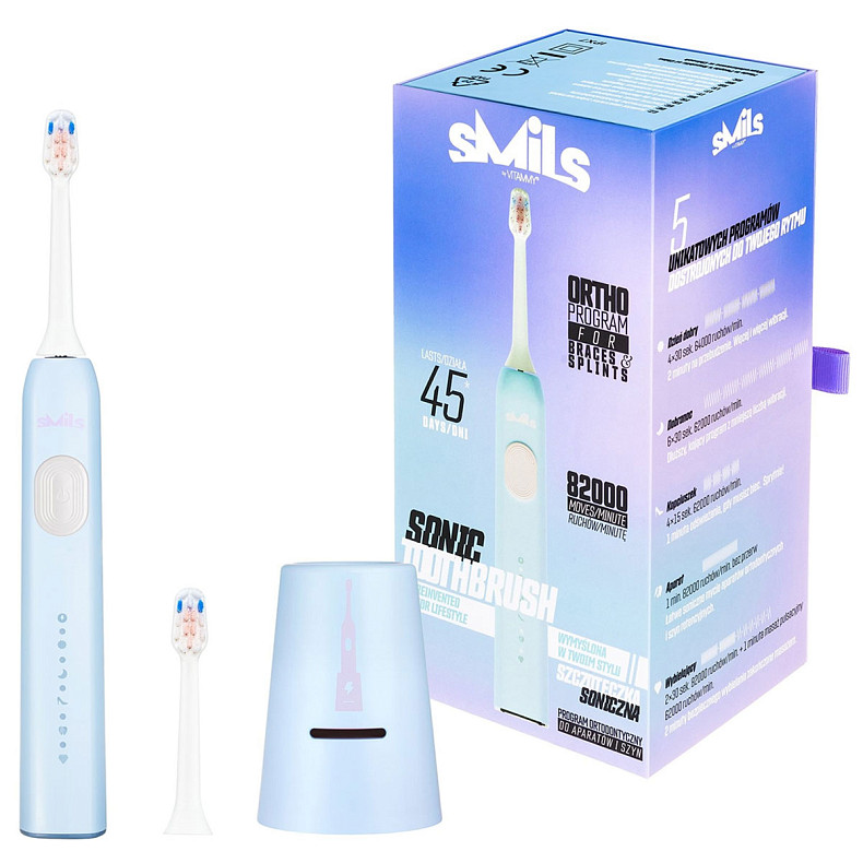 Електрична зубна щітка Vitammy SMILS Cloud