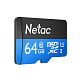 Карта пам'яті Netac microSD64GB C10 UHS-I R80MB/s + SD