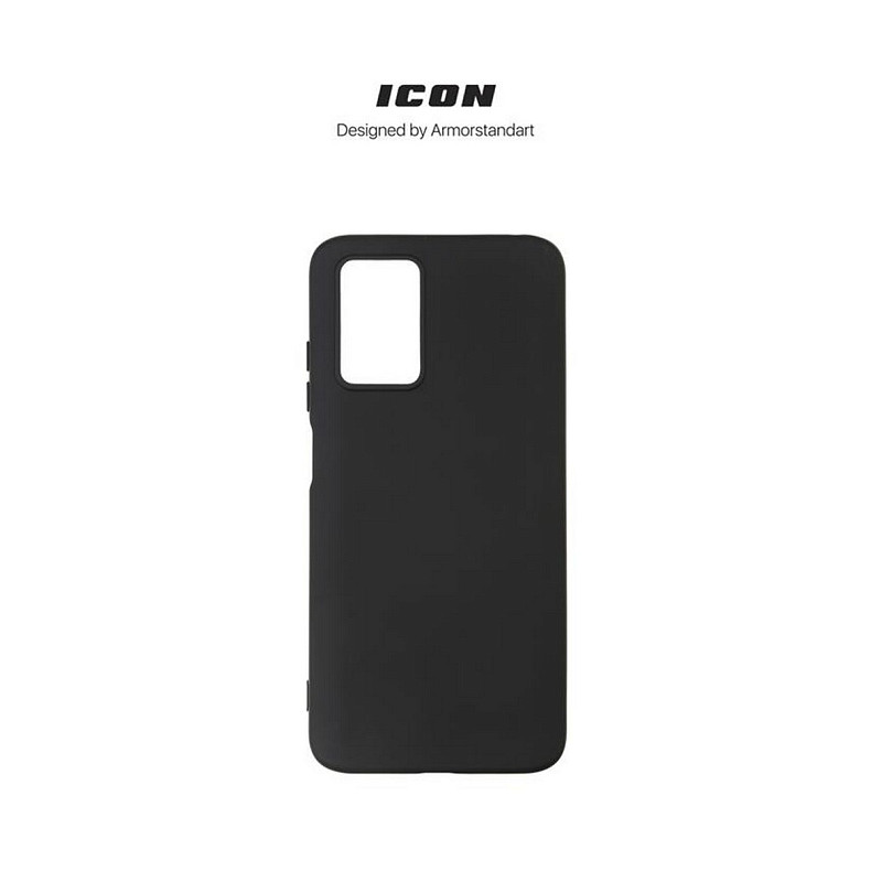 Чохол-накладка Armorstandart Icon для Xiaomi Redmi 10/10 2022 Black (ARM66076)