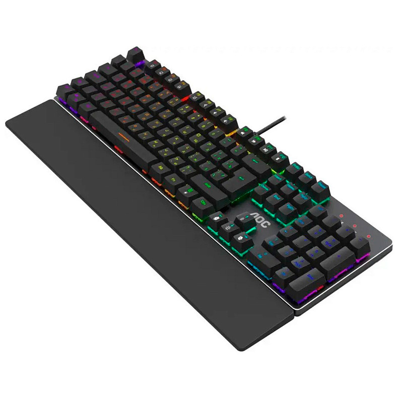 Клавиатура AOC GK500 Gaming RGB USB (Outemu Red Switch)