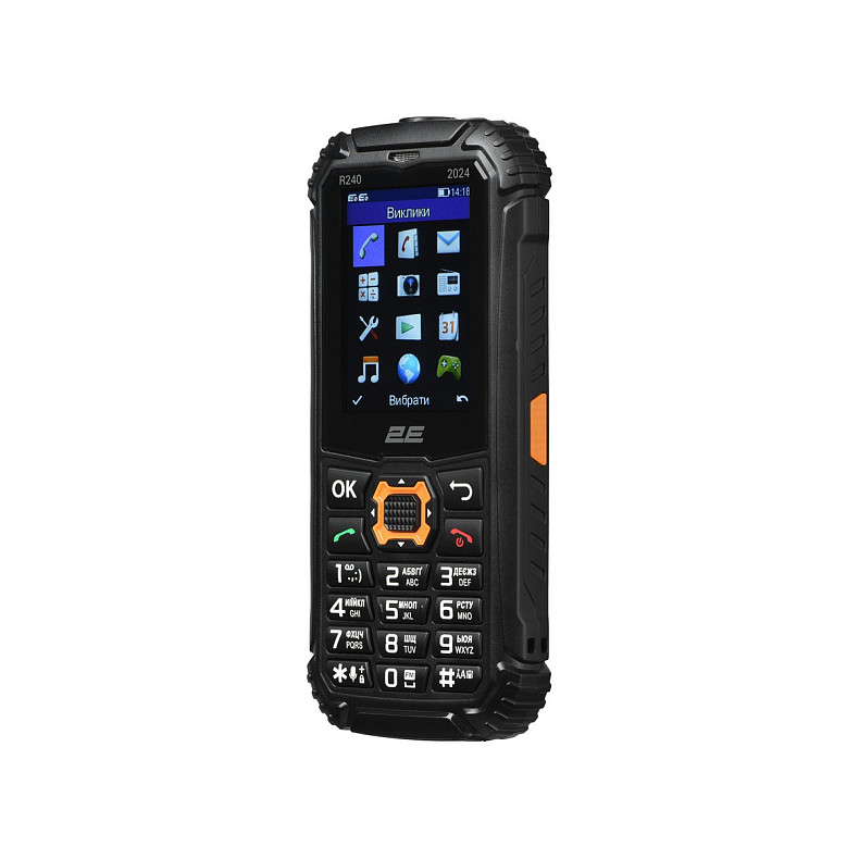 Мобильный телефон 2E R240 2025 Dual Sim Black