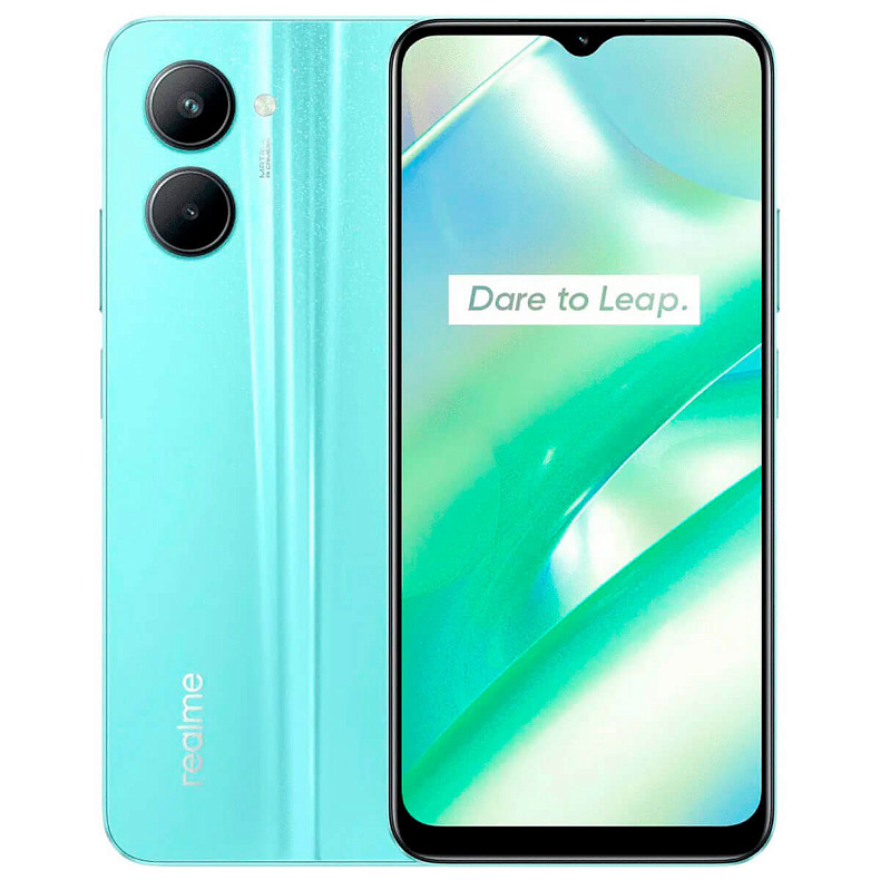 Смартфон Realme C33 4/128GB Dual Sim Aqua Blue