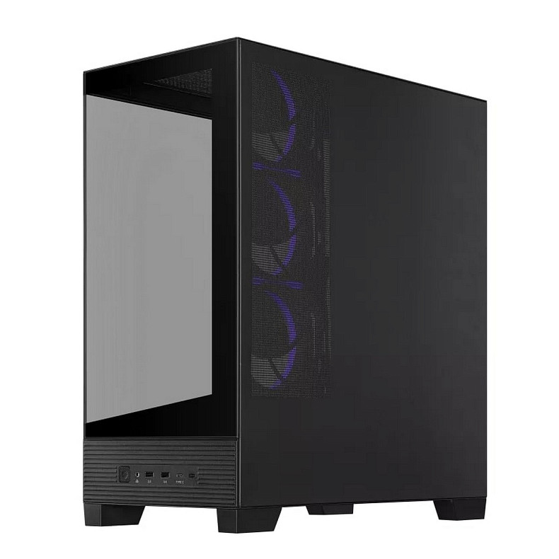 Корпус Asus A31 Black Black Tempered Glass без БП (90DC00R0-B19000)