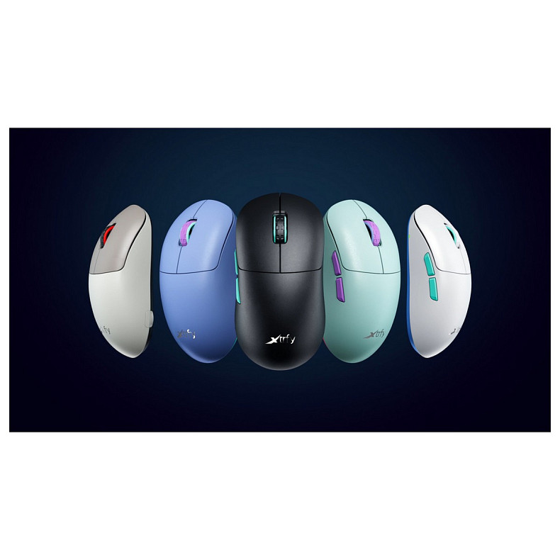 Мышка Xtrfy M8 WIRELESS Frosty Purple