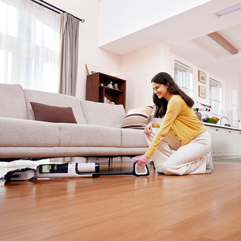 Ручной моющий аккумуляторный пылесос Tineco Floor One S5 Stretch Extreme (FW412500DE)