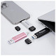 Портативний SSD Transcend 2TB USB 3.1 Gen 2 Type-A + Type-C ESD310 Чорний
