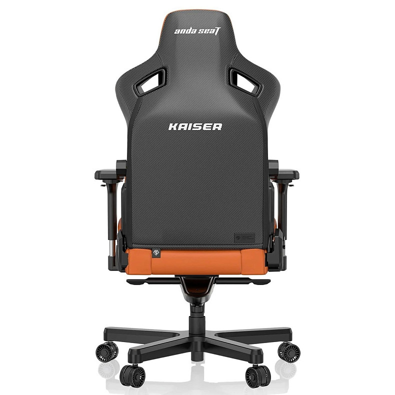 Крісло для геймерів Anda Seat Kaiser 3 Orange Size L (AD12YDC-L-01-O-PV/C)