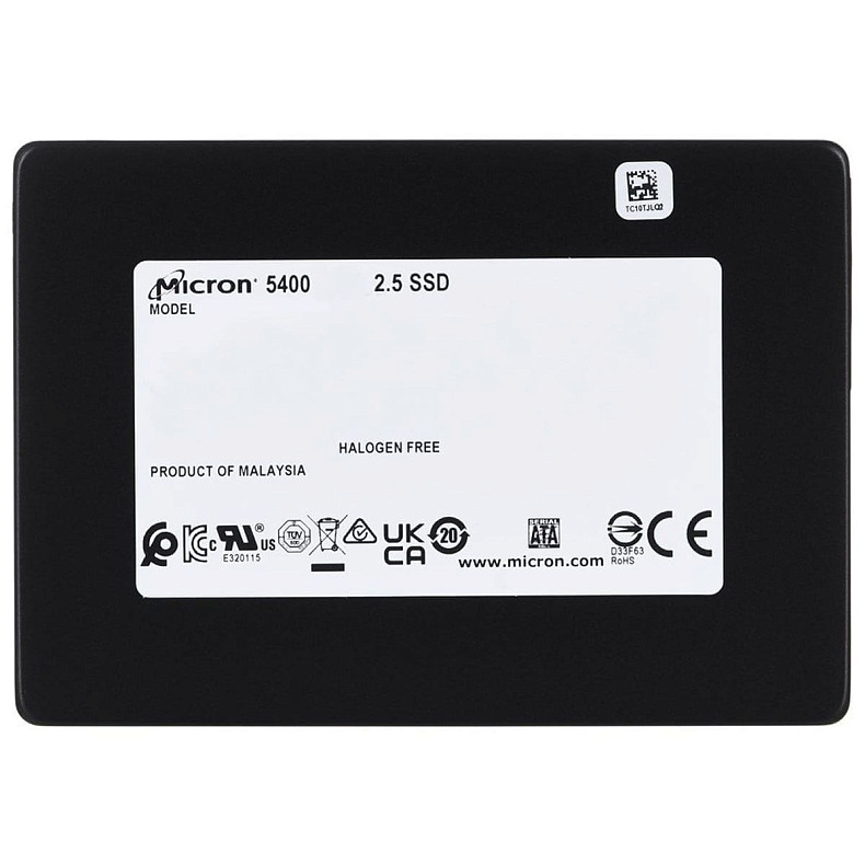 Накопичувач SSD MICRON 5400 PRO SATA2.5" 960GB MTFDDAK960TGA