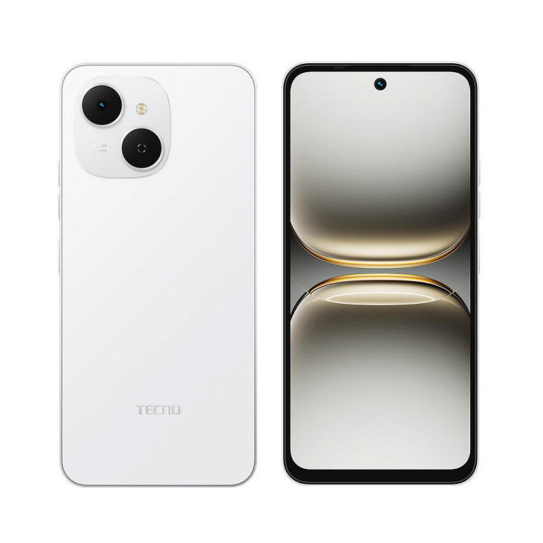 Смартфон TECNO Spark 40C (KM4k) 4/128GB Veil White
