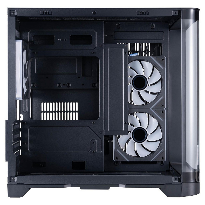 Корпус 1stPlayer UV5-BK-2FC7R-1FC7 Black без БП