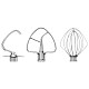 Кухонный комбайн KitchenAid Artisan 4,8 л 5KSM185PSEER с откидным блоком красный