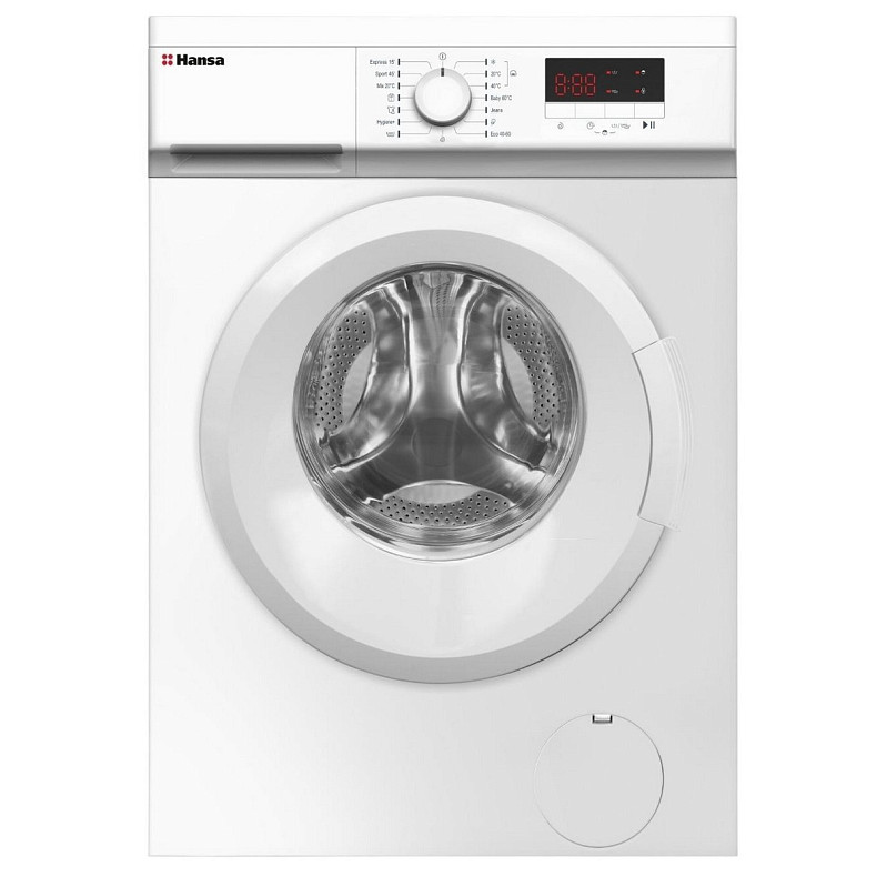 Пральна машина Hansa фронтальна, 7кг, 1200, A+++, 40см, дисплей, білий
