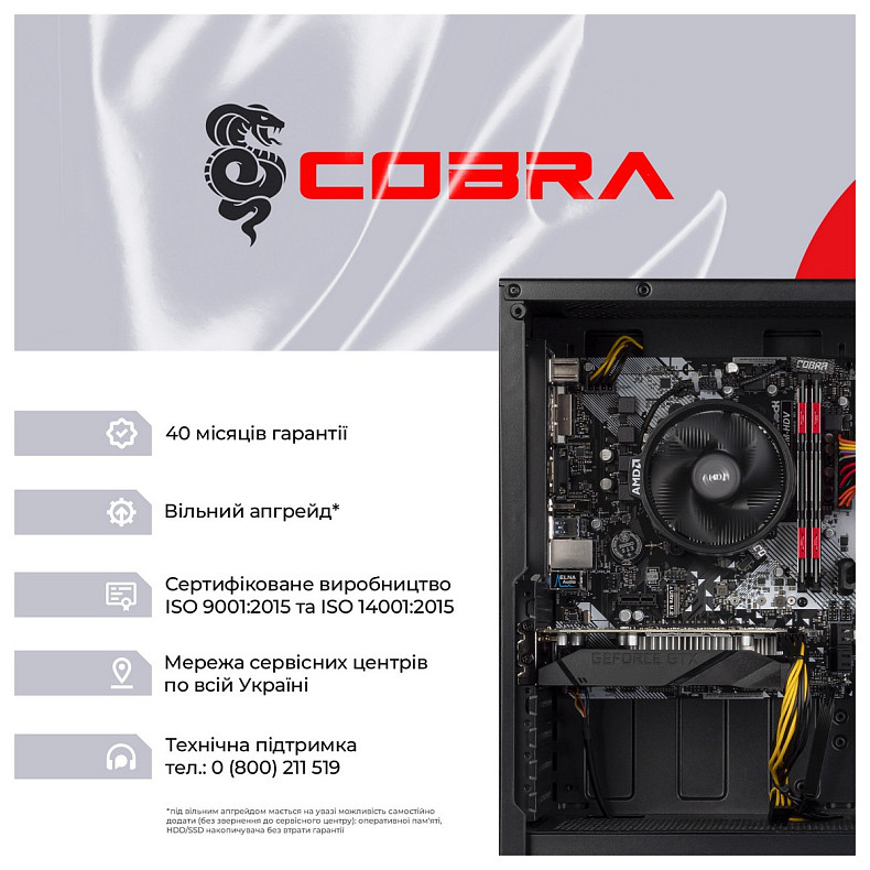 Персональный компьютер COBRA Advanced (A55.16.S4.166S.13152)