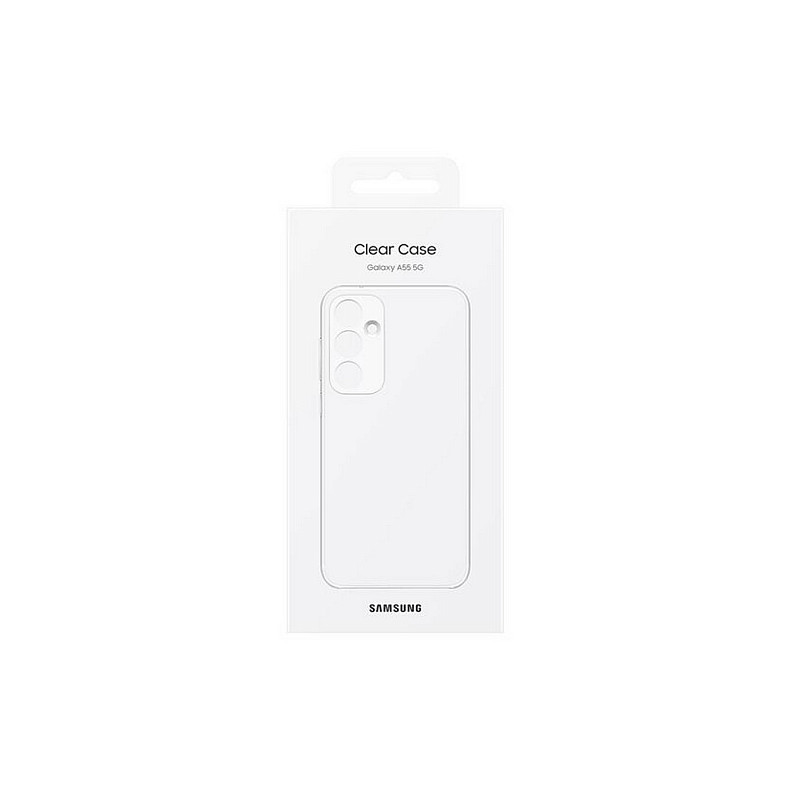 Чeхол-накладка Samsung Clear Cover для Samsung Galaxy A55 SM-A556 Transparent (EF-QA556CTEGWW)