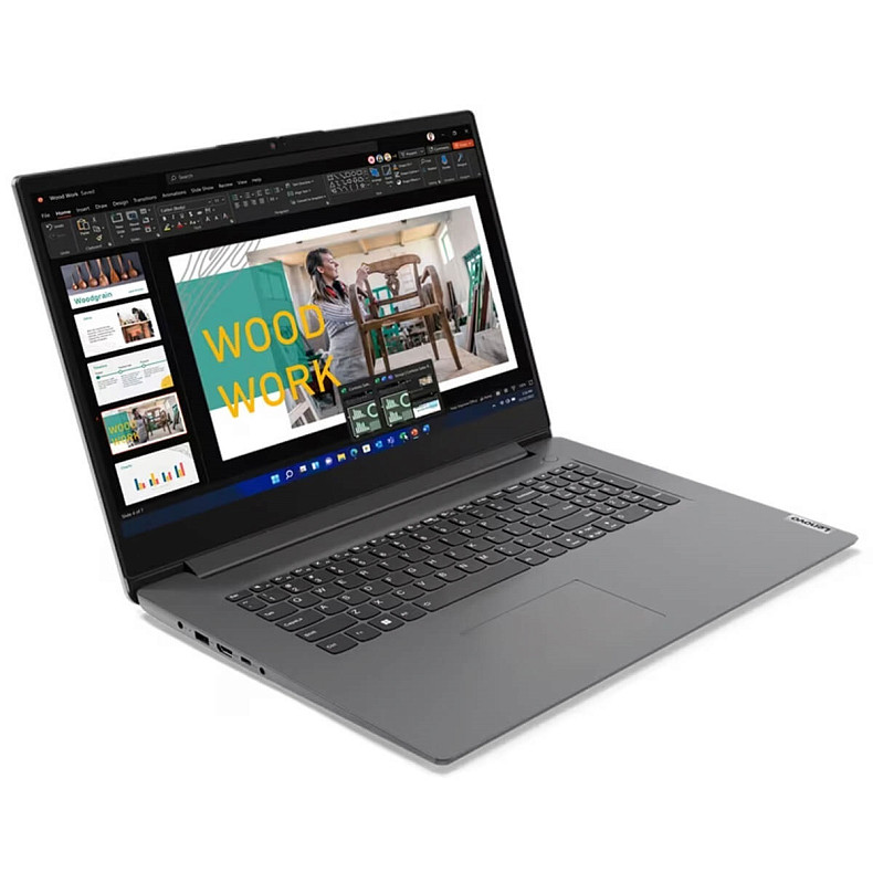 Ноутбук Lenovo 17.3FM/i3-1315U/16/256/Intel HD/DOS/F/Iron grey Lenovo V17 G4 IRU