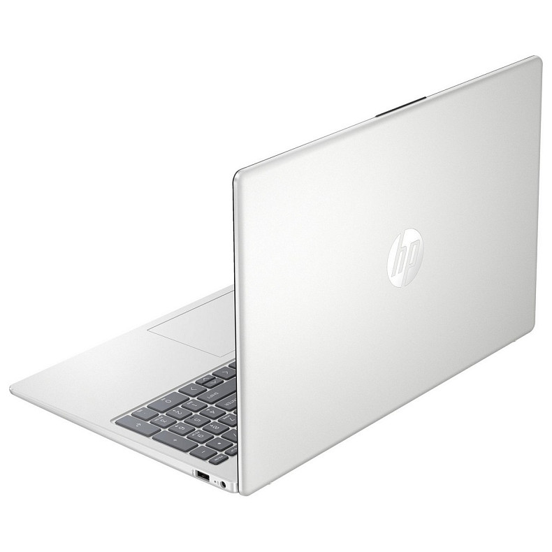 Ноутбук HP 15-fc0079ua 15.6" FHD IPS AG, AMD R3-7320U, 8GB, F256GB, UMA, DOS, сріблястий