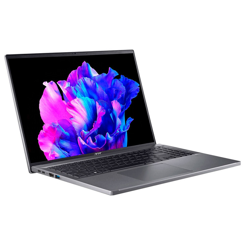 Ноутбук Acer Swift Go 16 SFG16-71 16" 3.2K OLED, Intel i5-13420H, 16GB, F512GB, UMA, Win11, чорний