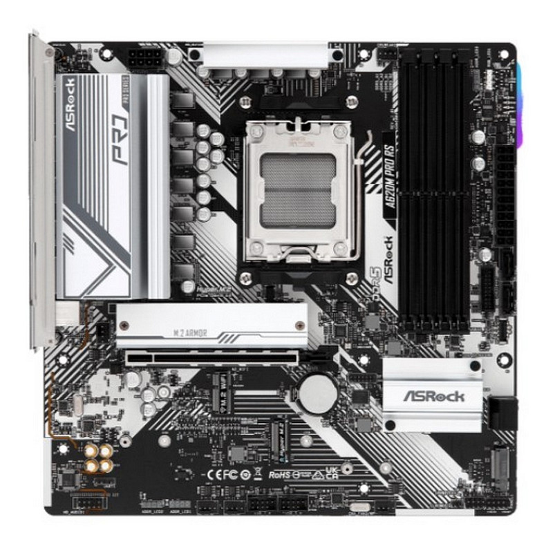 Материнська плата ASRock A620M Pro RS Socket AM5