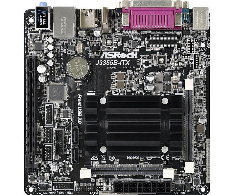 Материнская плата ASRock J3355B-ITX Mini ITX