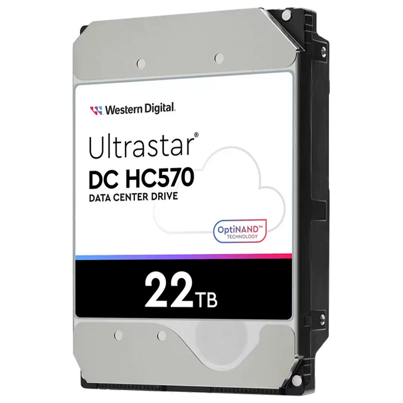 Накопитель HDD WD SATA 22TB 7200RPM 6GB/S 512MB DC HC570 0F48155