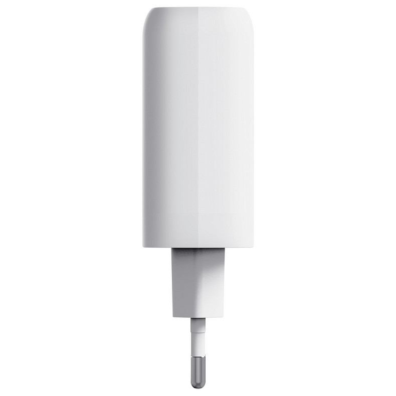 Зарядное устройство сетевое Trust Maxo 65Вт, 2xUSB-C PD, белый