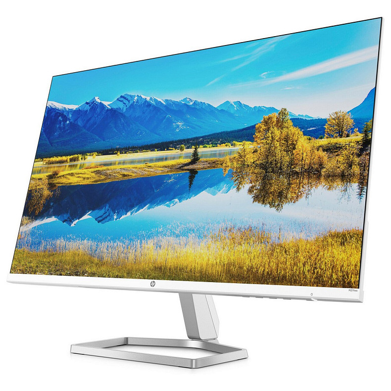 TFT 27" HP M27fwa, IPS, D-Sub, HDMI 1.4 x 2, колонки, серебристый