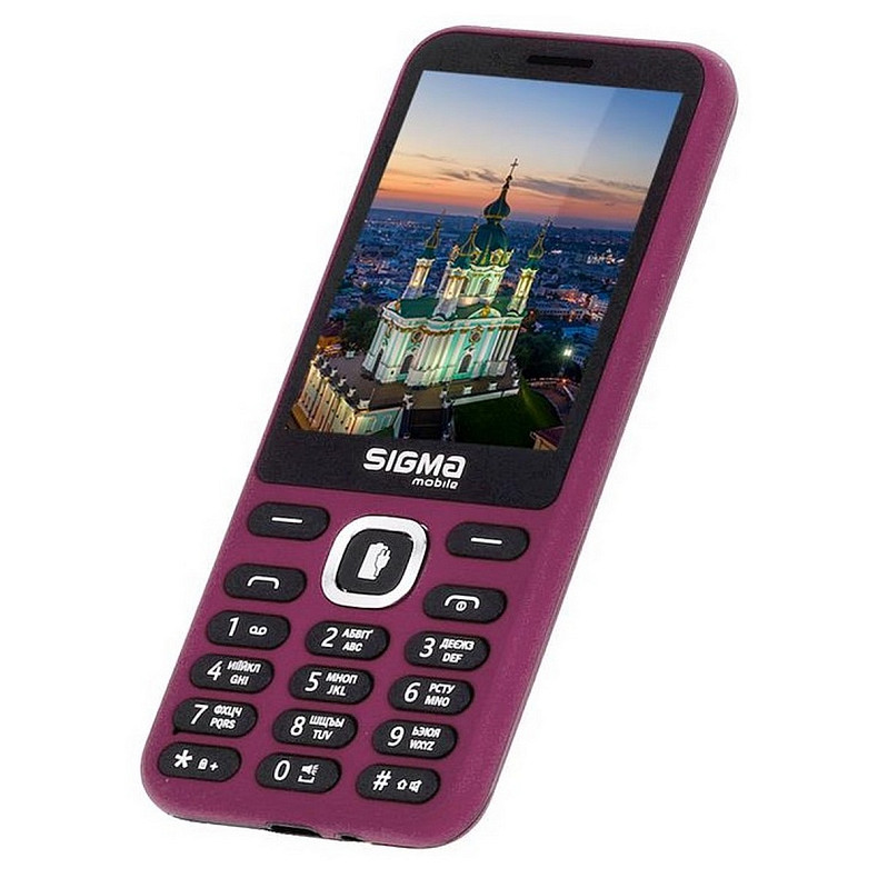 Мобильный телефон Sigma mobile X-style 31 Power Type-C Dual Sim Purple