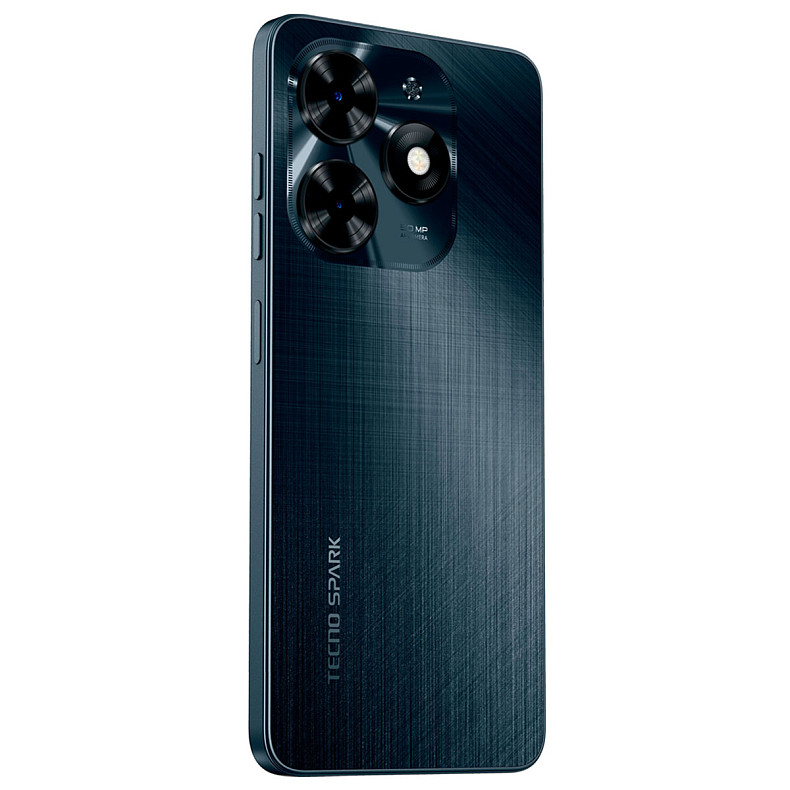 Смартфон Tecno Spark 20C (BG7n) 8/128GB Dual Sim Gravity Black (4894947011771)