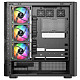 Корпус Modecom VOLCANO AQ500 ARGB MIDI FRONT LCD 6,2”, 4x120mm fans BLACK без БЖ ATX