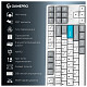 Клавиатура GamePro Asgard Ragnar Keychron Super Red Switch White (MK285WH)