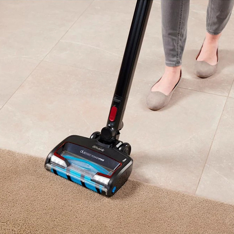 Аккумуляторный ручной пылесос Shark Cordless Stick Flexology Duoclean Dirt Engage IZ300EUT