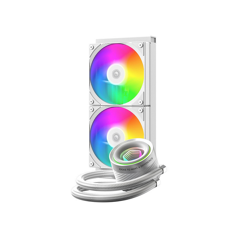 Система водяного охлаждения ID-Cooling FX240 INF White