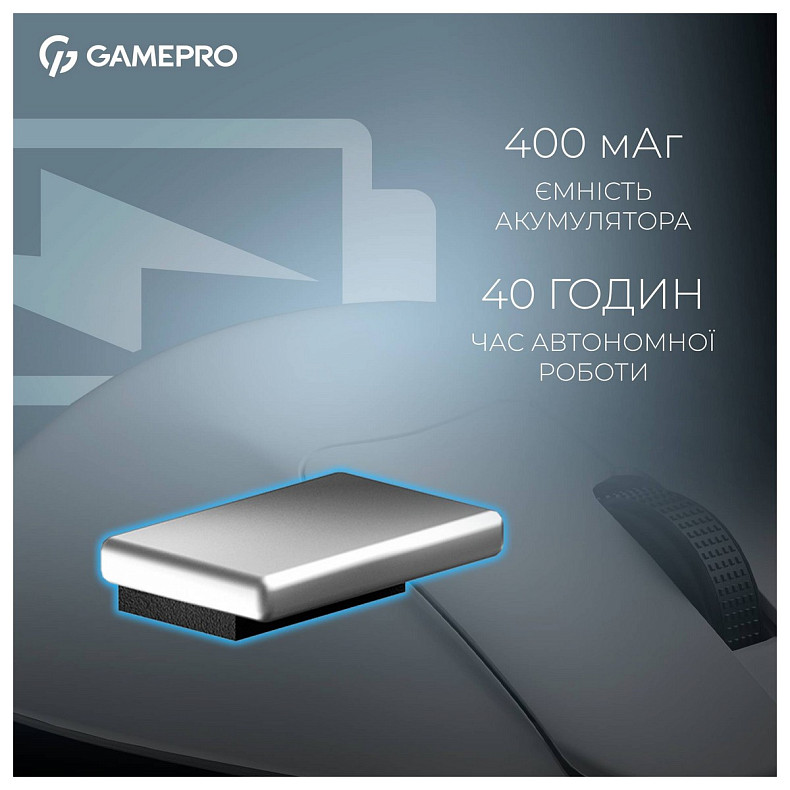 Миша GamePro Asgard Surt White (GM017W)