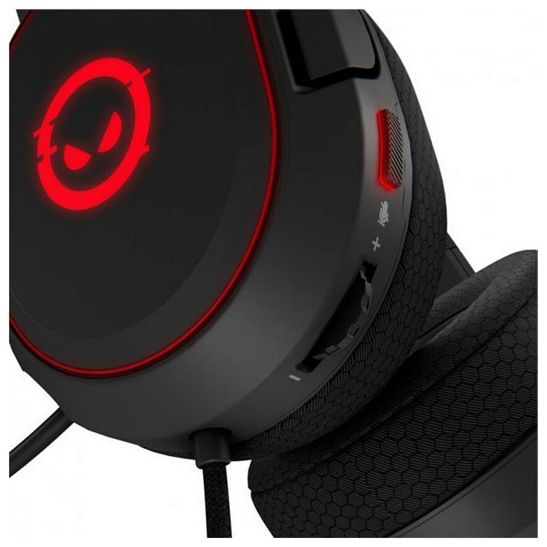 Гарнітура Canyon Lorgar Kaya 460 Gaming RGB USB Black (LRG-GHS460)