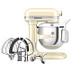 Кухонний комбайн KitchenAid Artisan 6,6 л 5KSM70SHXEAC з підйомною чашею, кремовий