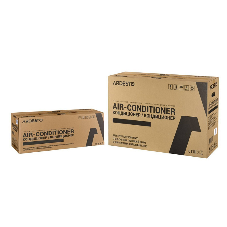Кондиционер Ardesto ACM-12ERP-R32-WF-AG-S 35м2 инвертор 12000BTU 3.5кВт A++/A+ -20°С Wi-Fi R32 белый